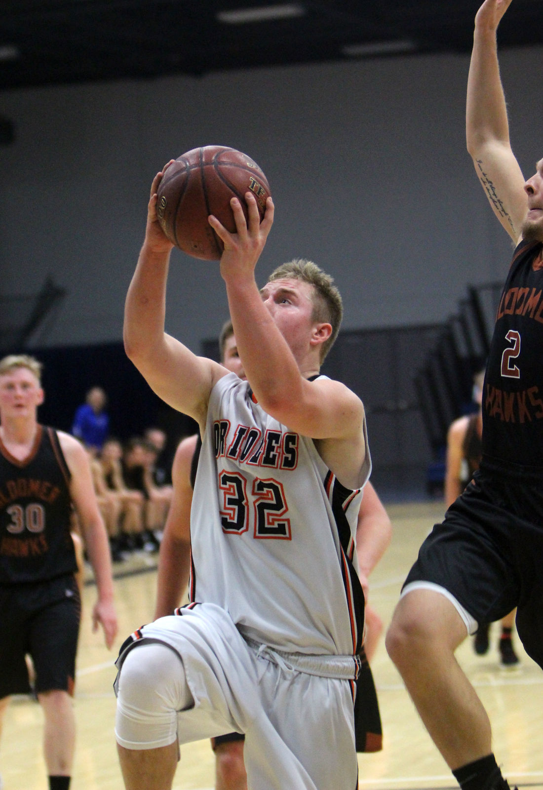 Bloomer boys basketball vs Stanley-Boyd at UW-Stout 12-1-18